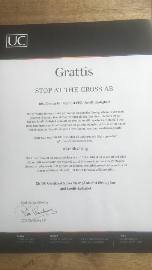 Stop At The Cross Borås Eksteriør bilde